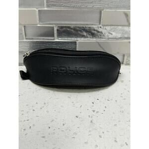 USED CASE POLICE ~ NO SUNGLASSES ~ CASE ONLY! Pull-tab (puller) is lost!